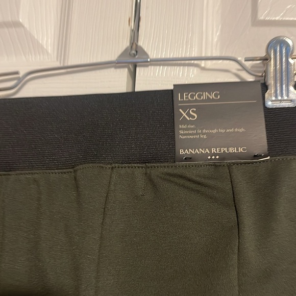 Banana Republic soft brushed legging pants in green size XS NWT - Picture 3 of 9